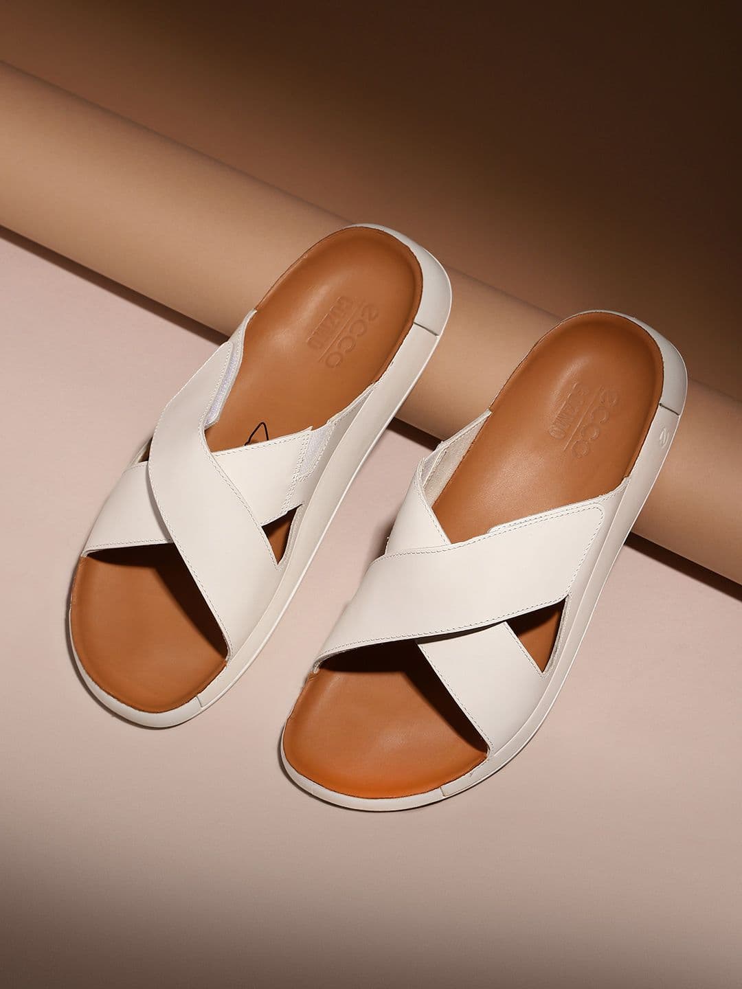 ECCO Men Leather Comfort Sandals - view 1