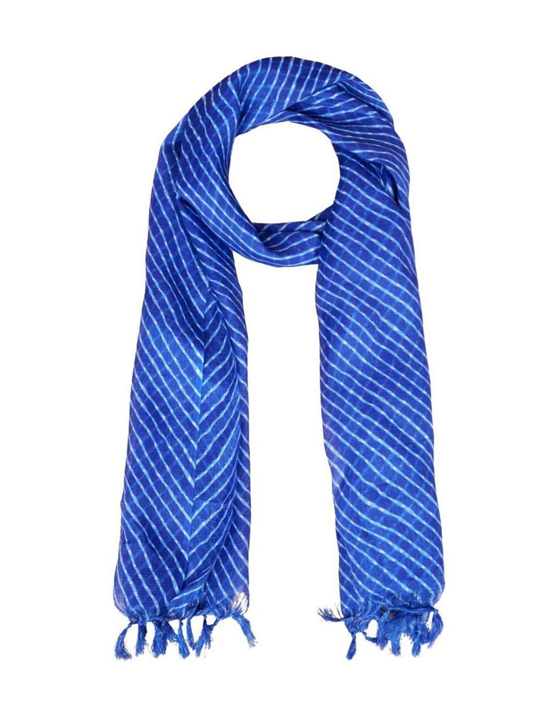 AKSHADEEP Leheriya Printed Kota Doria Dupatta - view 1