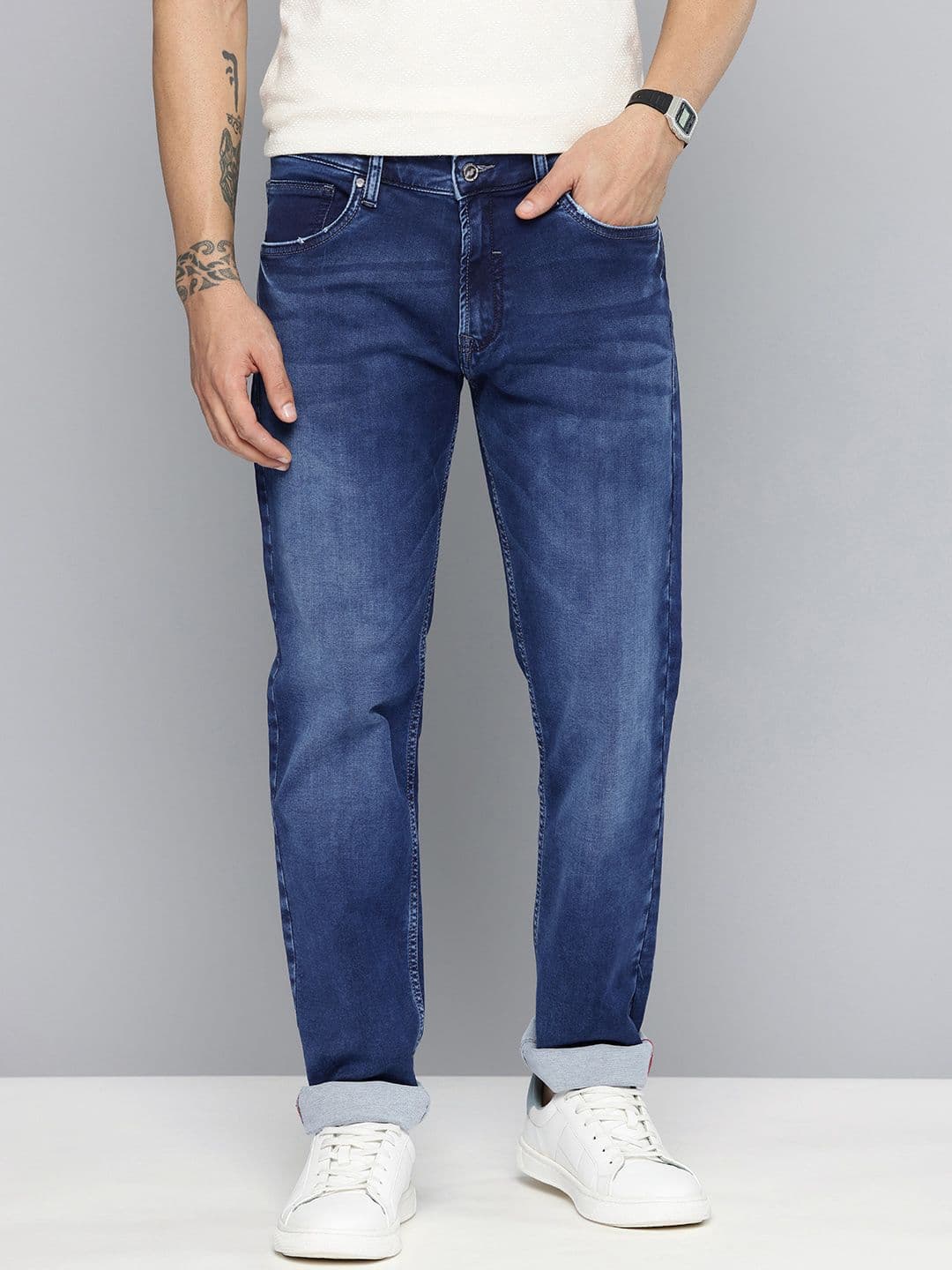 Mufti Men BOM 061 Straight Fit Stretchable Jeans - view 1