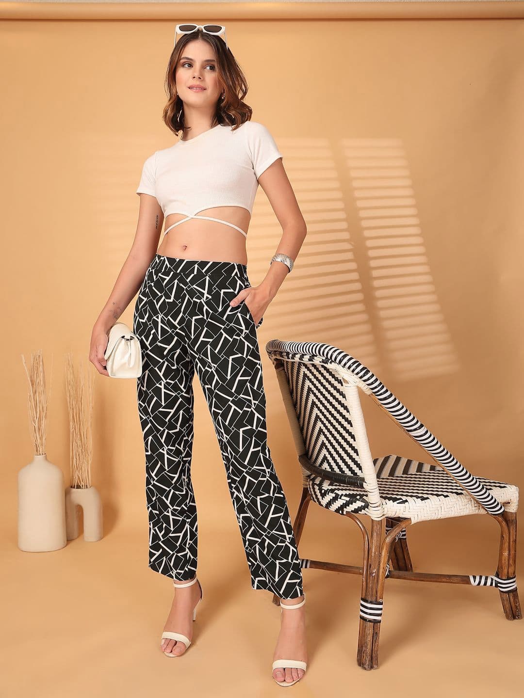 BEING NAUGHTY Women Printed Palazzos - view 1