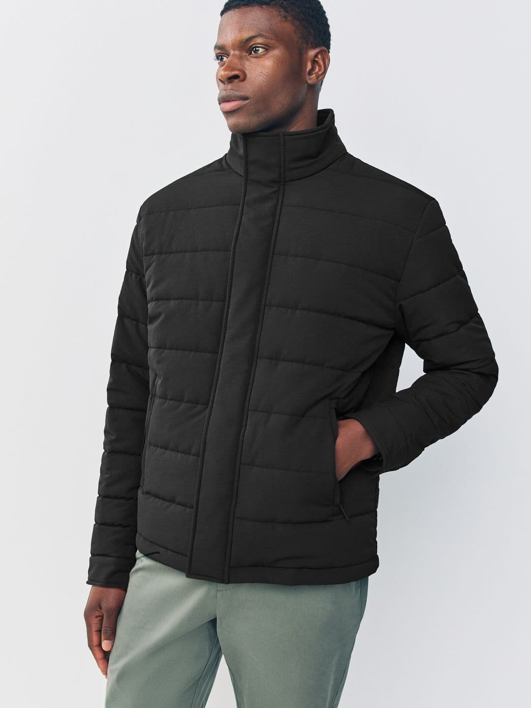 NEXT Mock Collar Water Resistant Padded Jacket - view 1