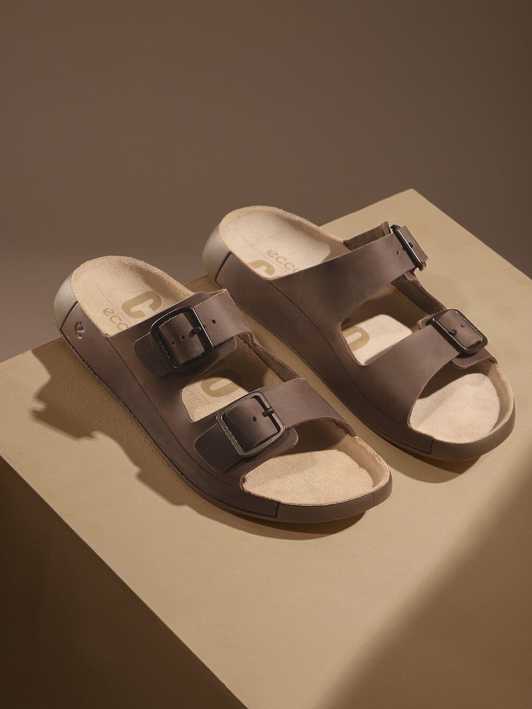 ECCO Men Leather Comfort Sandals - view 1