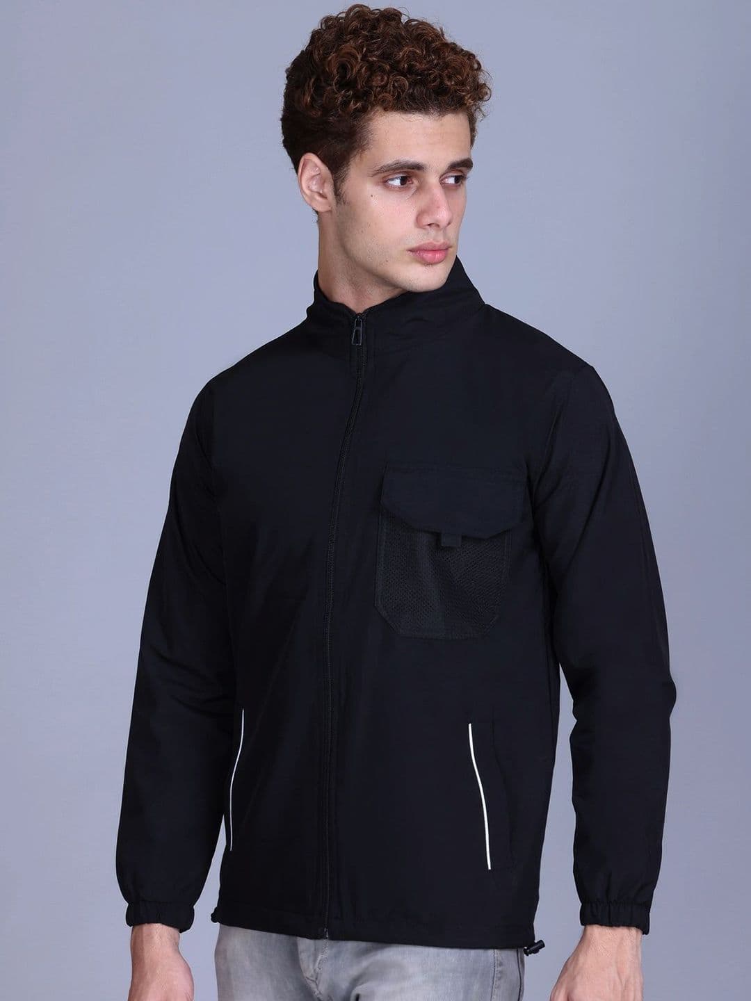 TFA THE FASHION ADDICTION Windcheater Training Or Gym Biker Jacket - view 1