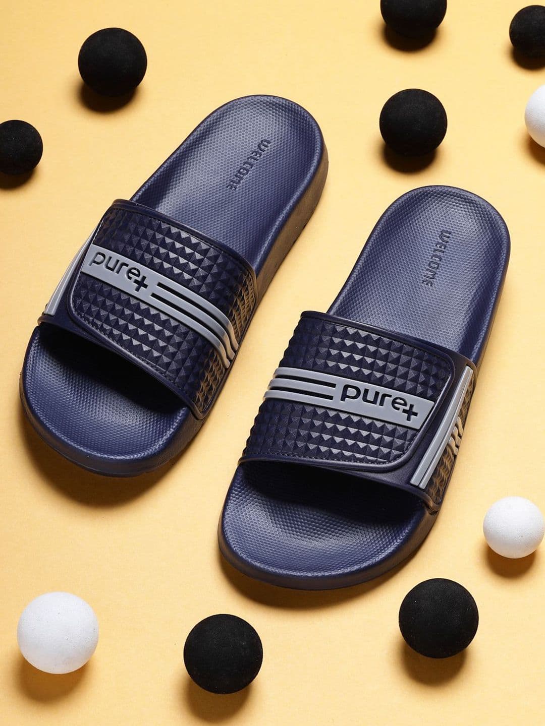 WELCOME Comfortable Slip On Sliders - view 1