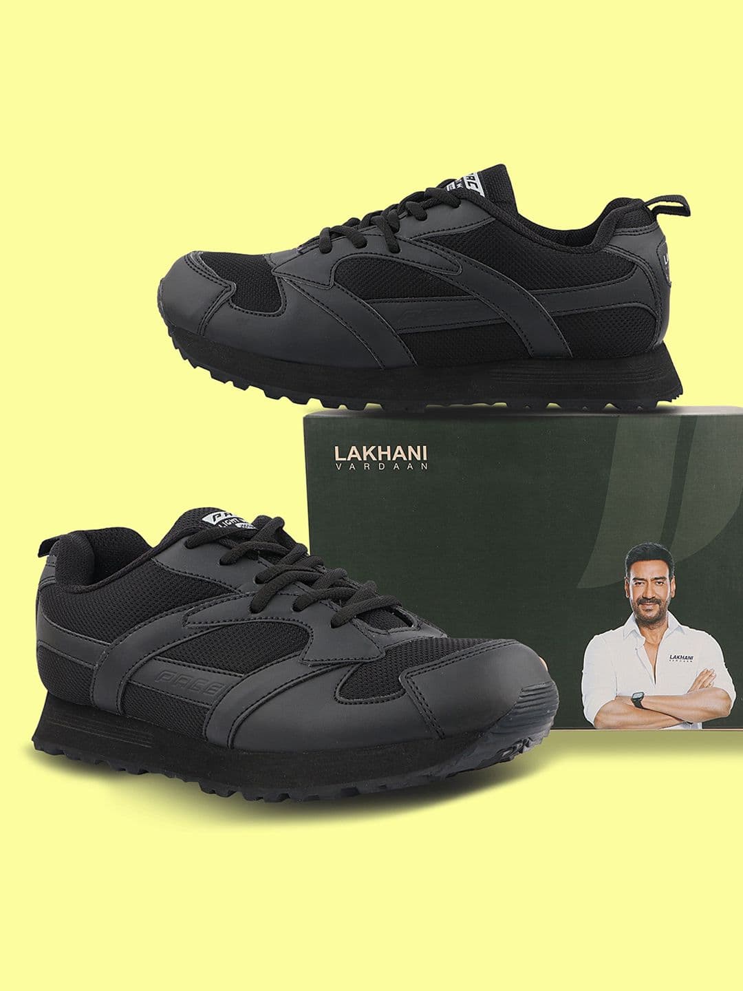 Lakhani Vardaan Men Walking Lace-Ups Sports Shoes - view 1