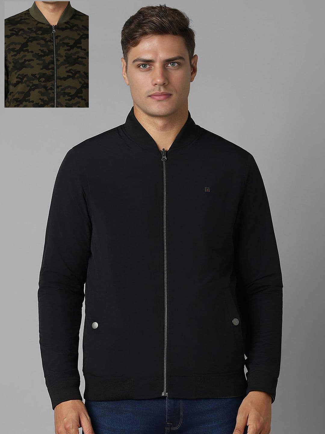 Louis Philippe Jeans Pack Of 2 Open Front Pure Cotton Mock Collar Jackets - view 1