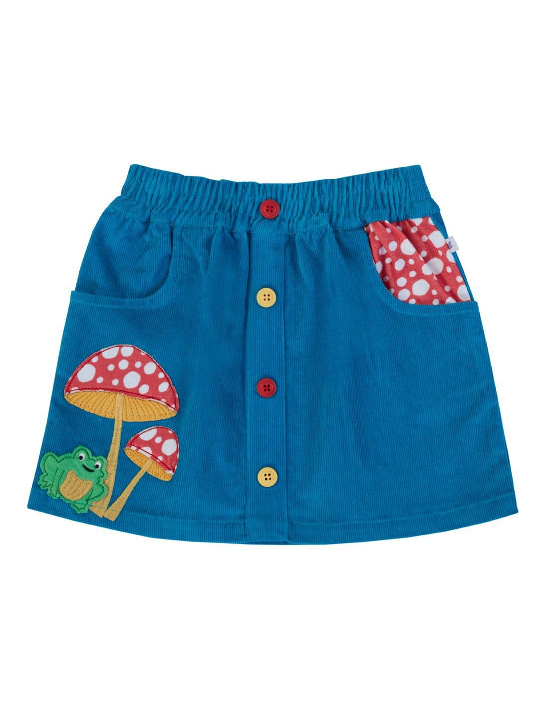 Pranava Girls Graphic Printed A-Line Mini Skirt - view 1