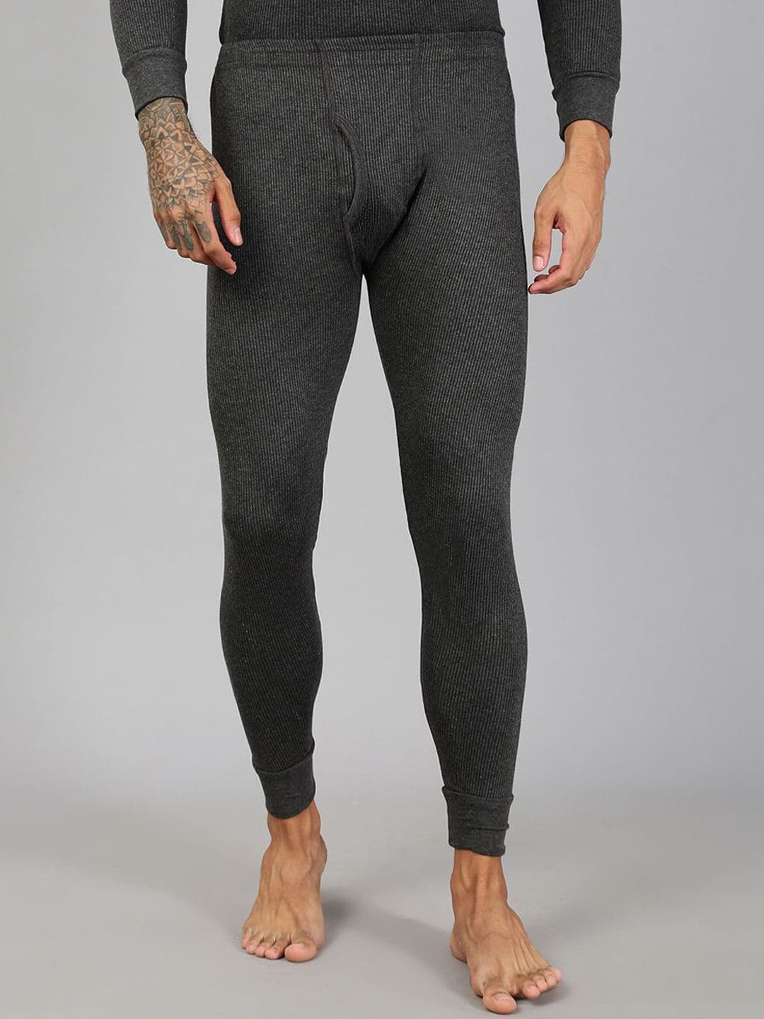 Lux Cozi Men Solid Thermal Bottoms - view 1