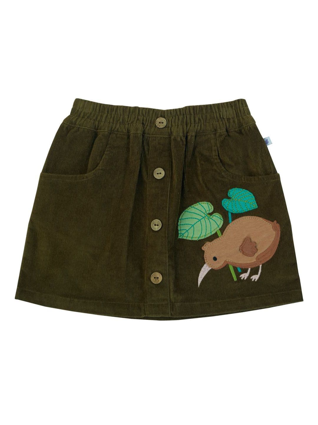 Pranava Girls Graphic Printed A-Line Mini Skirt - view 1