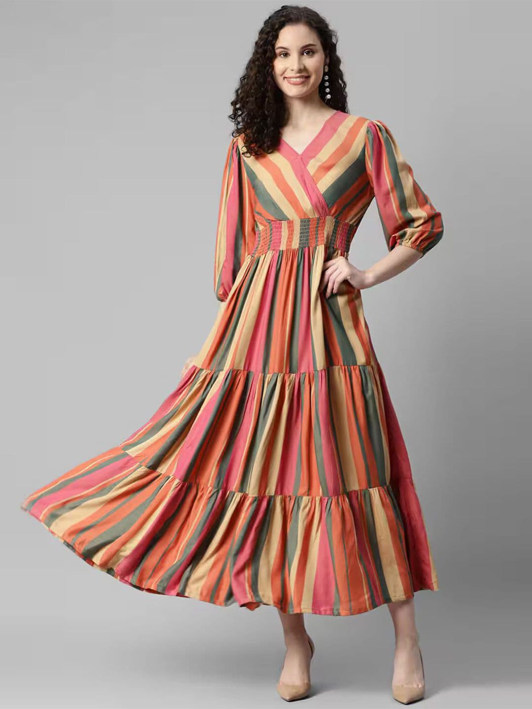 Raiyani Enterprise Women Crepe Anarkali Kurta - view 1
