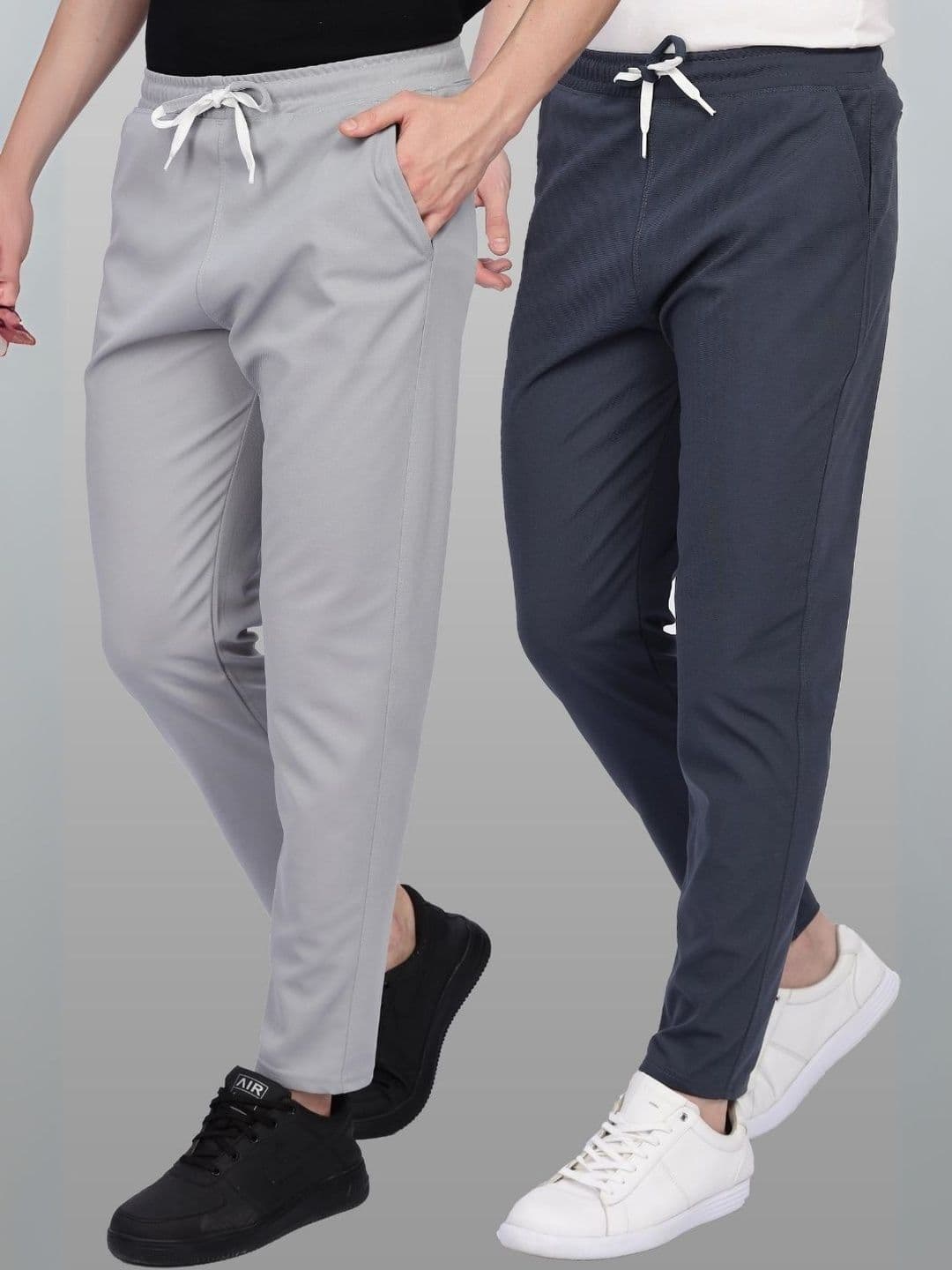 Urban Buccachi Men Pack Of 2 Straight-Fit Rapid-Dry Track Pants - view 1