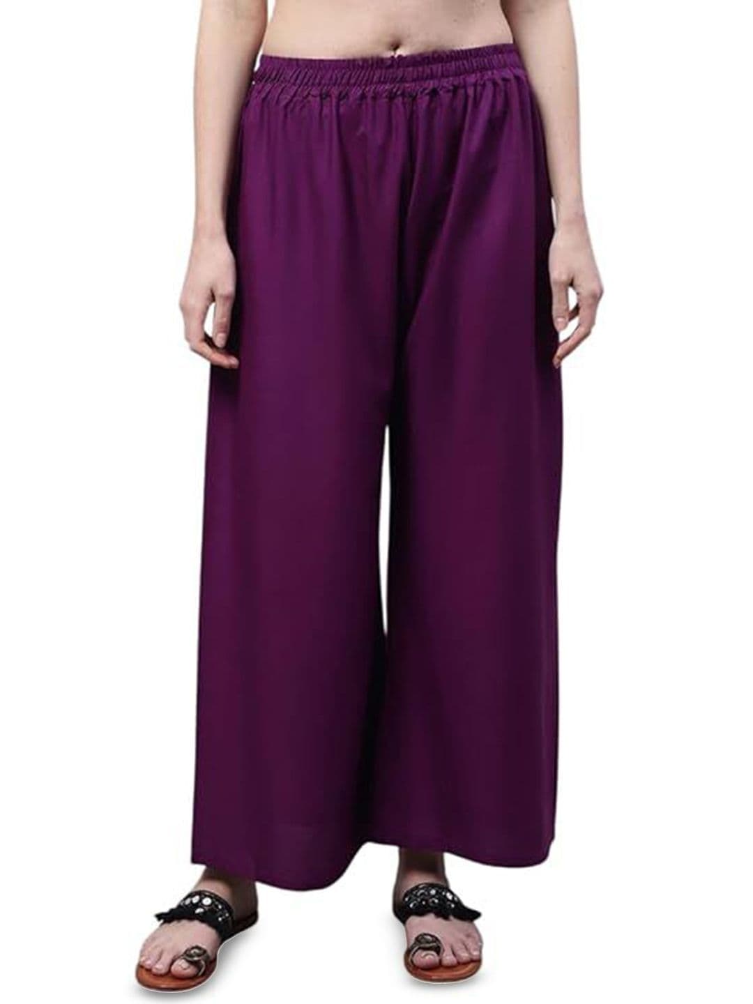 Thrifty Thread Women Flared Palazzos - view 1