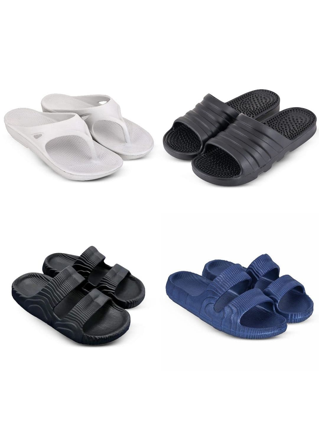 Feel alive Men Pack of 4 Sliders - view 1