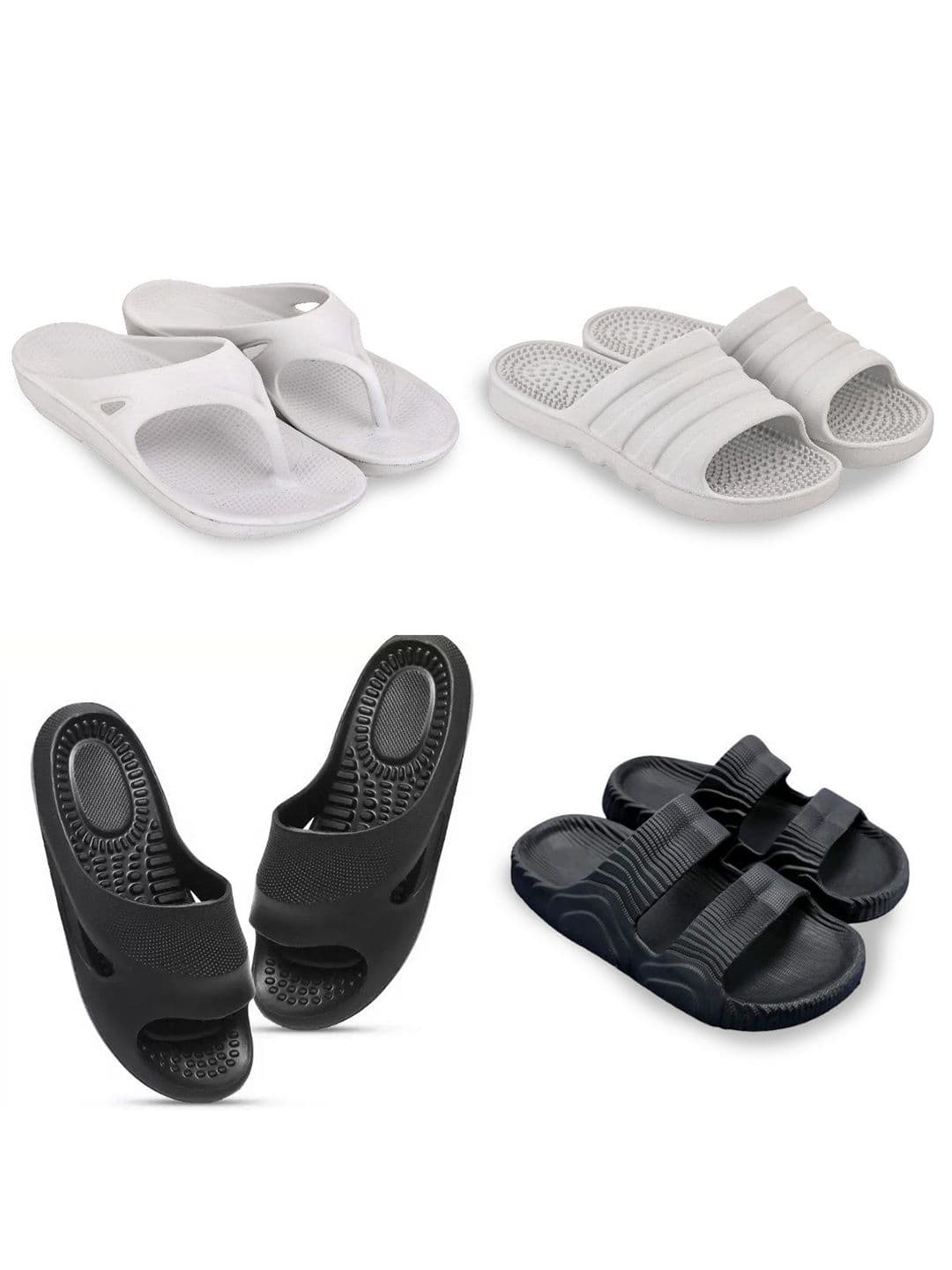 Feel alive Men Set of 4 Flip Flops - view 1