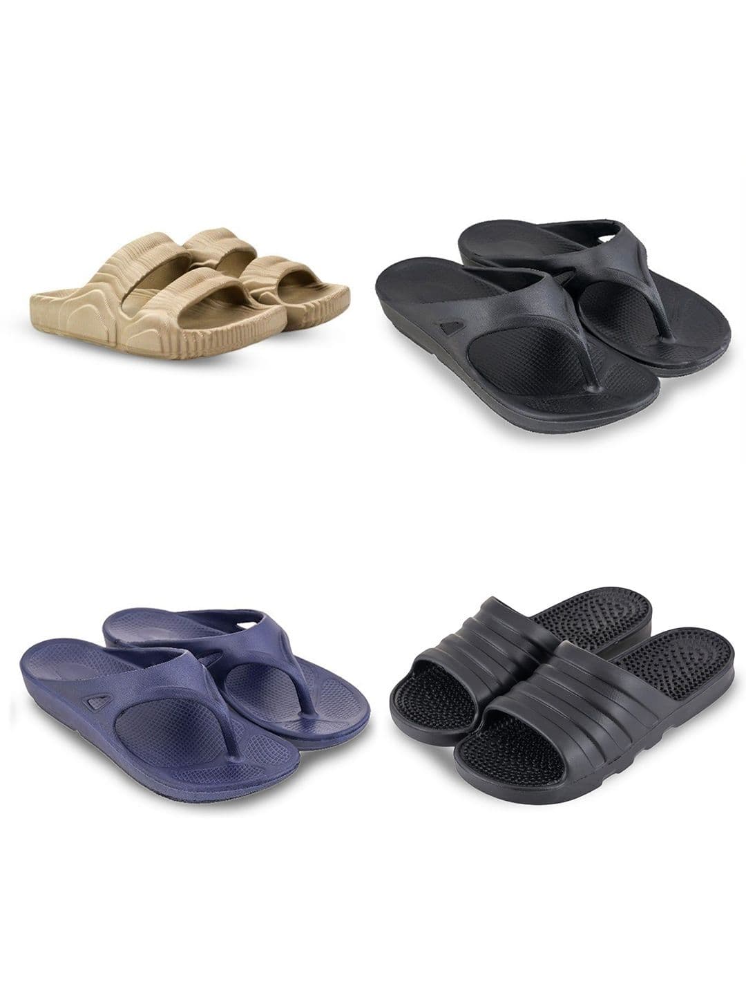 Feel alive Men Pack of 4 Sliders - view 1