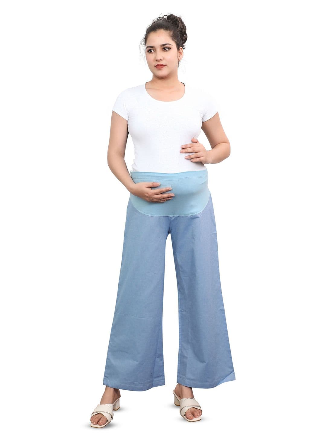 mama & bebe Women Wide Leg Palazzos - view 1