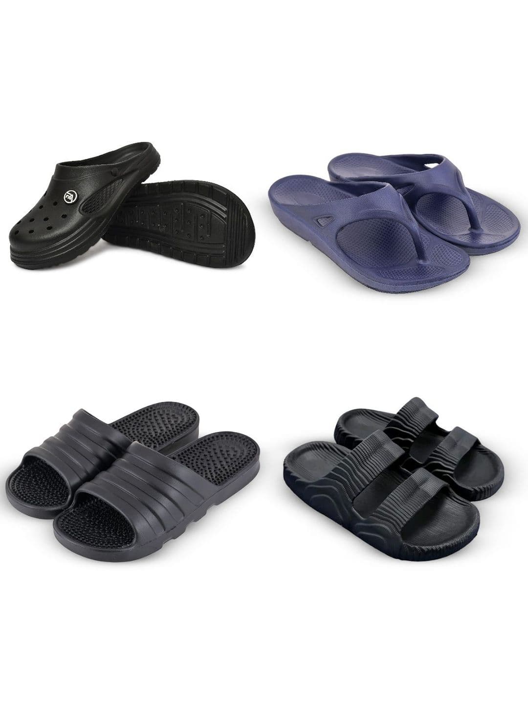 Feel alive Men Set of 4 Lightweight Sliders - view 1