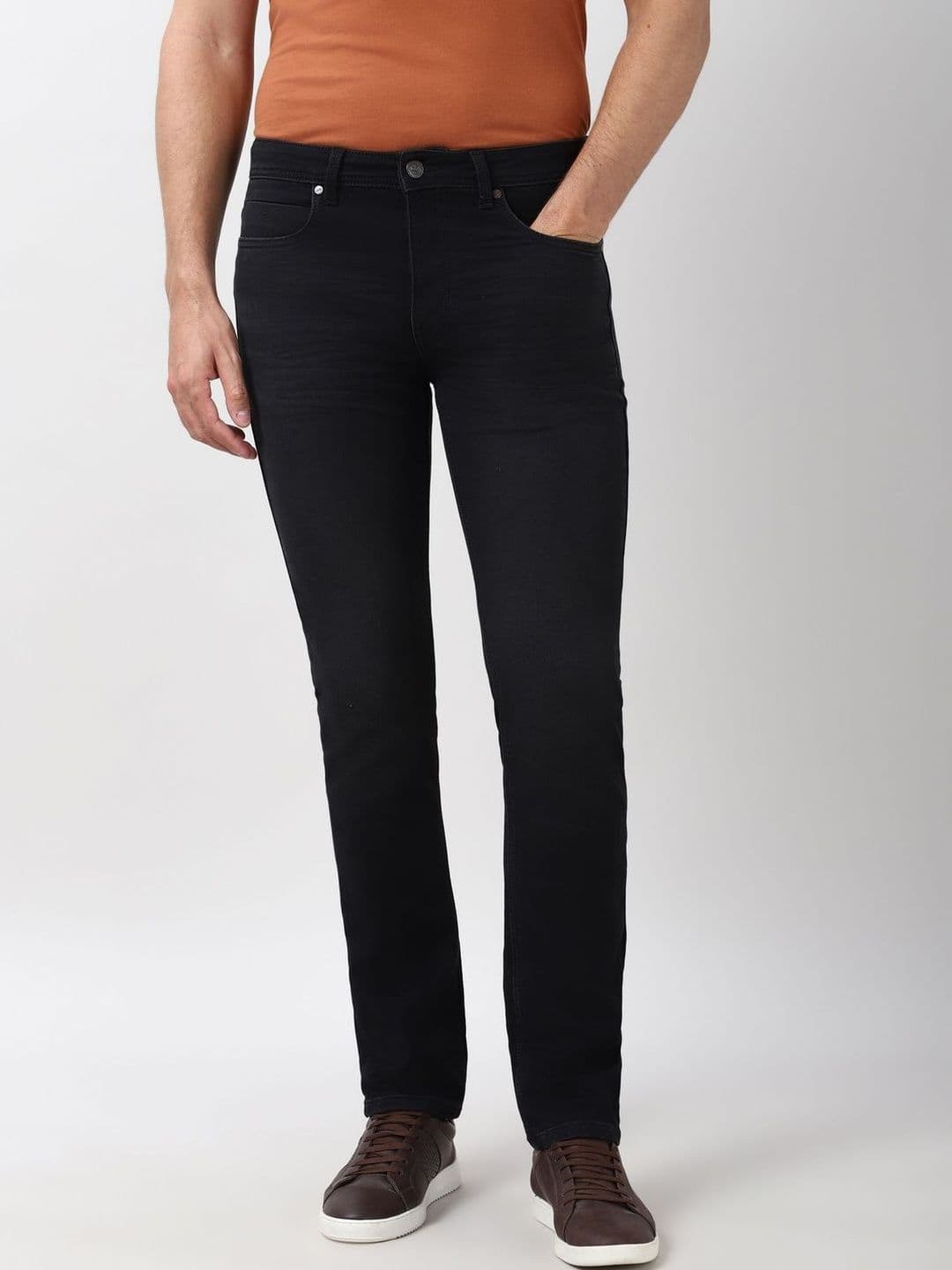 Peter England Casuals Men Regular Fit Mid-Rise Jeans - view 1