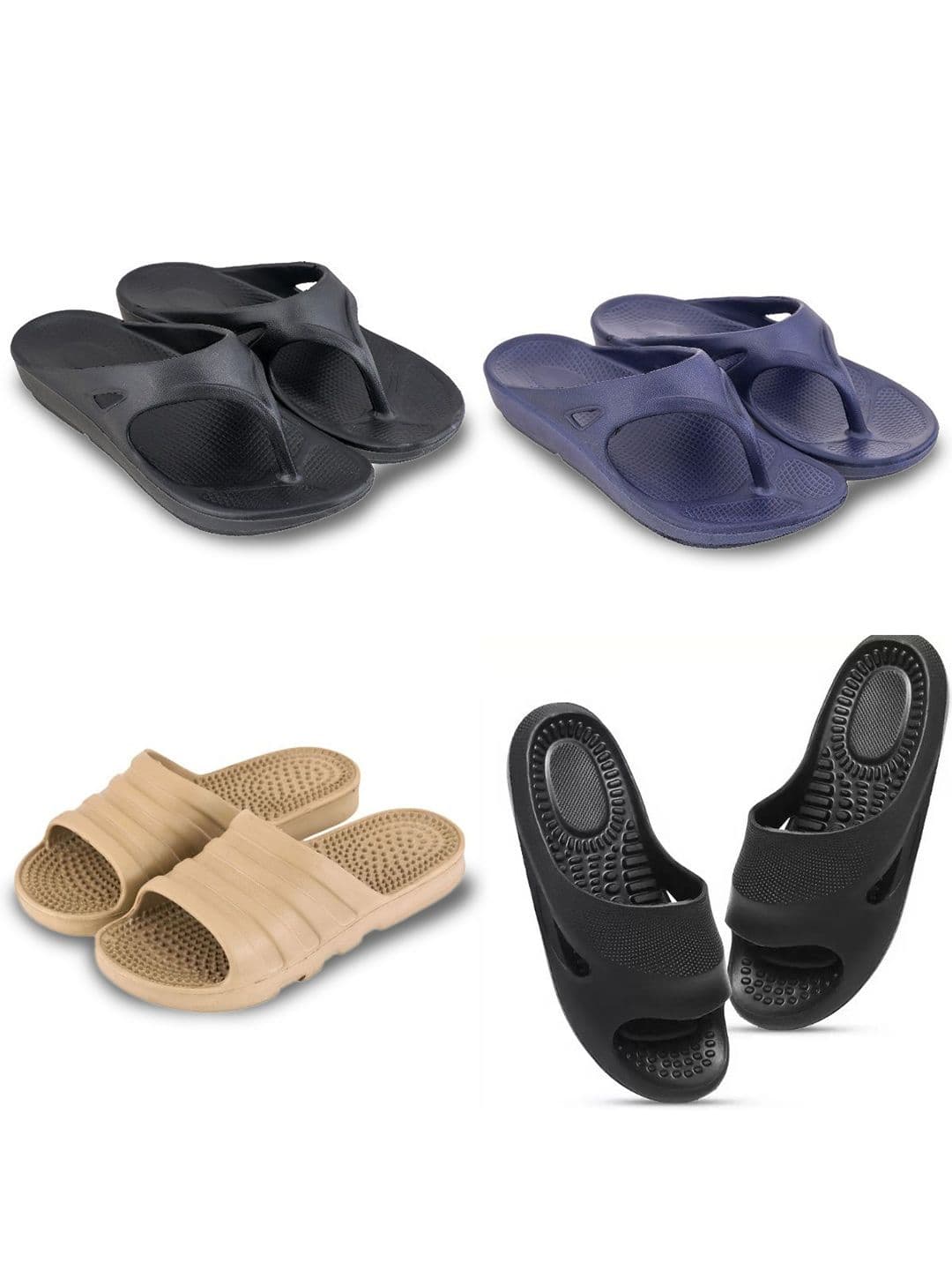 Feel alive Men Set of 4 Lightweight Sliders - view 1