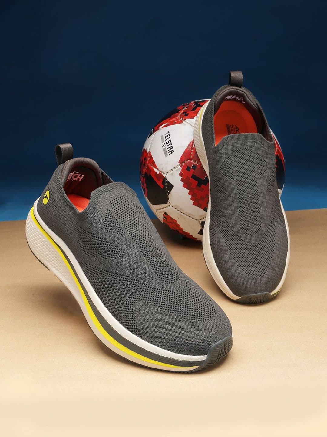 Action Men Mesh Slip-On Running Non-Marking Shoes - view 1