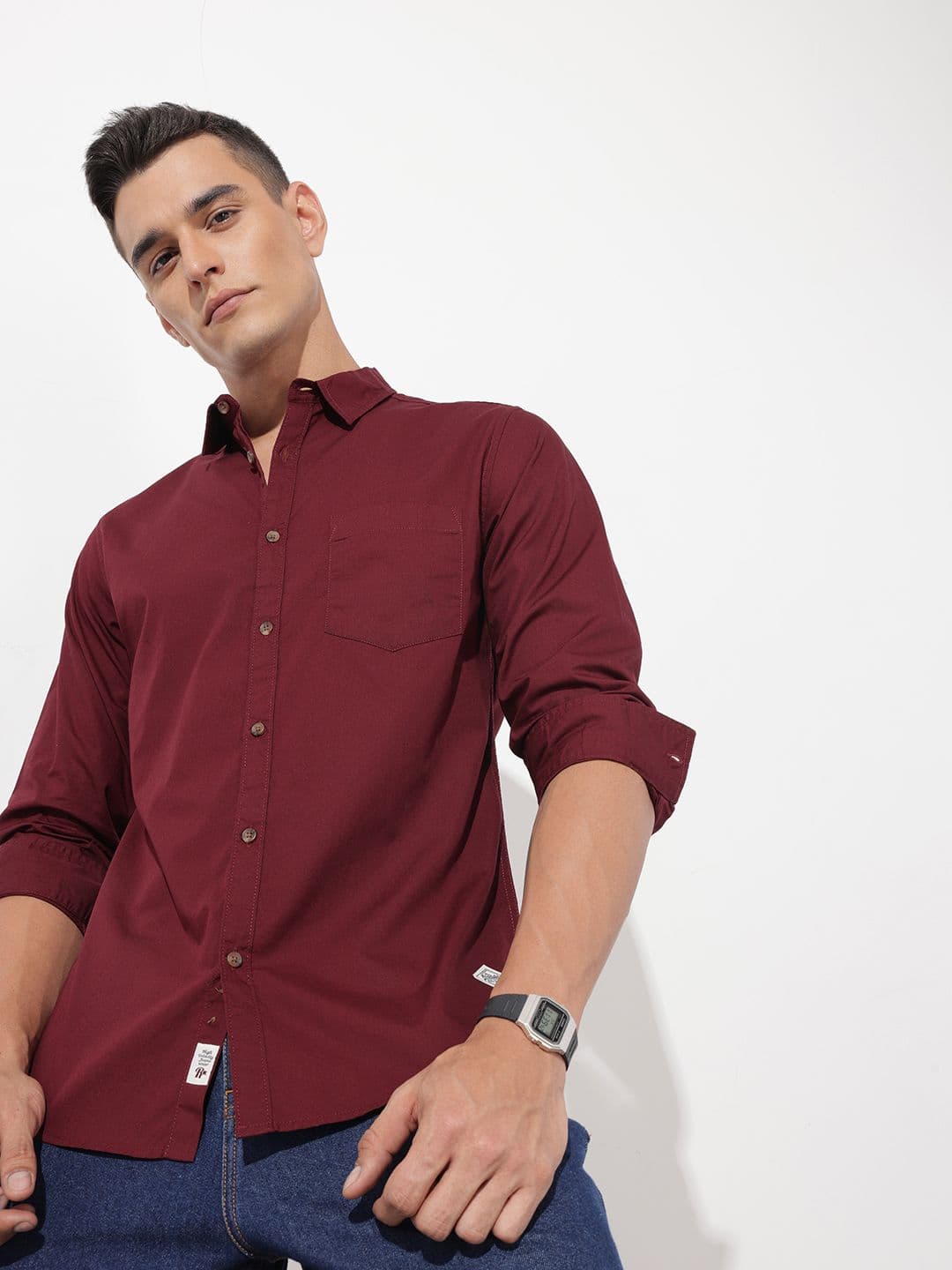 The Roadster Life Co. Pure Cotton Casual Shirt - view 1