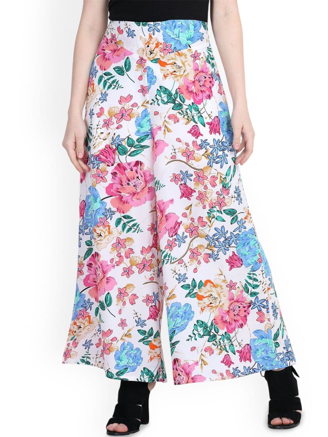 Deewa Women Floral Printed Palazzos - view 1