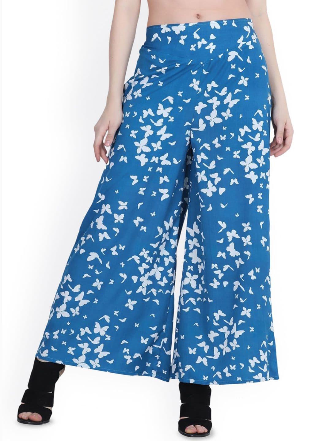 Deewa Women Anit Fit Printed Palazzos - view 1