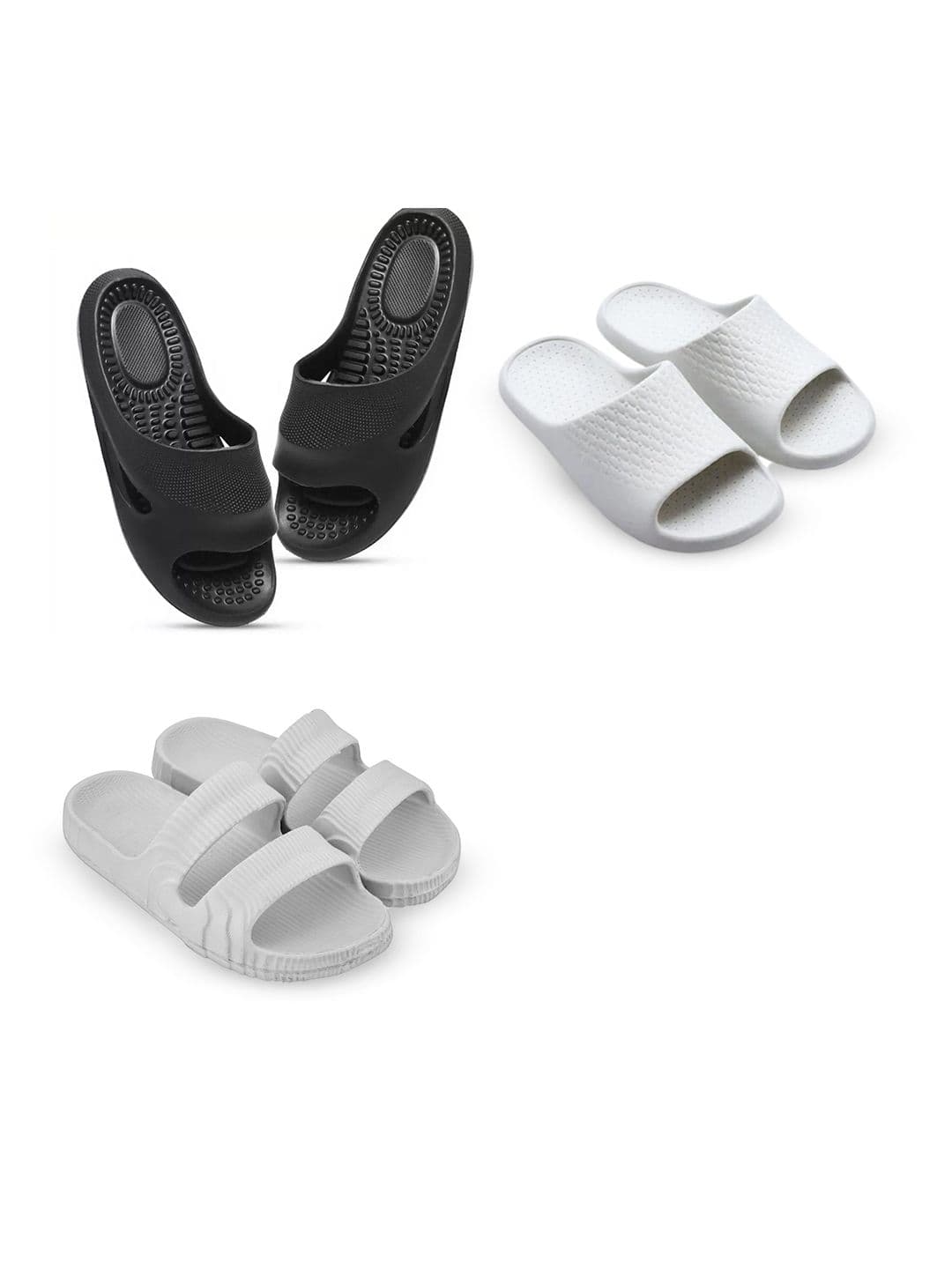 Feel alive Men Set of 3 Lightweight Thong Flip-Flops - view 1