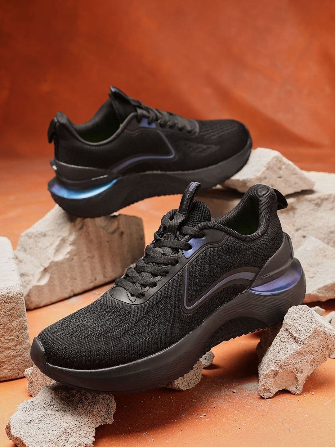 Action Men Lace-Ups Running Non-Marking Shoes - view 1