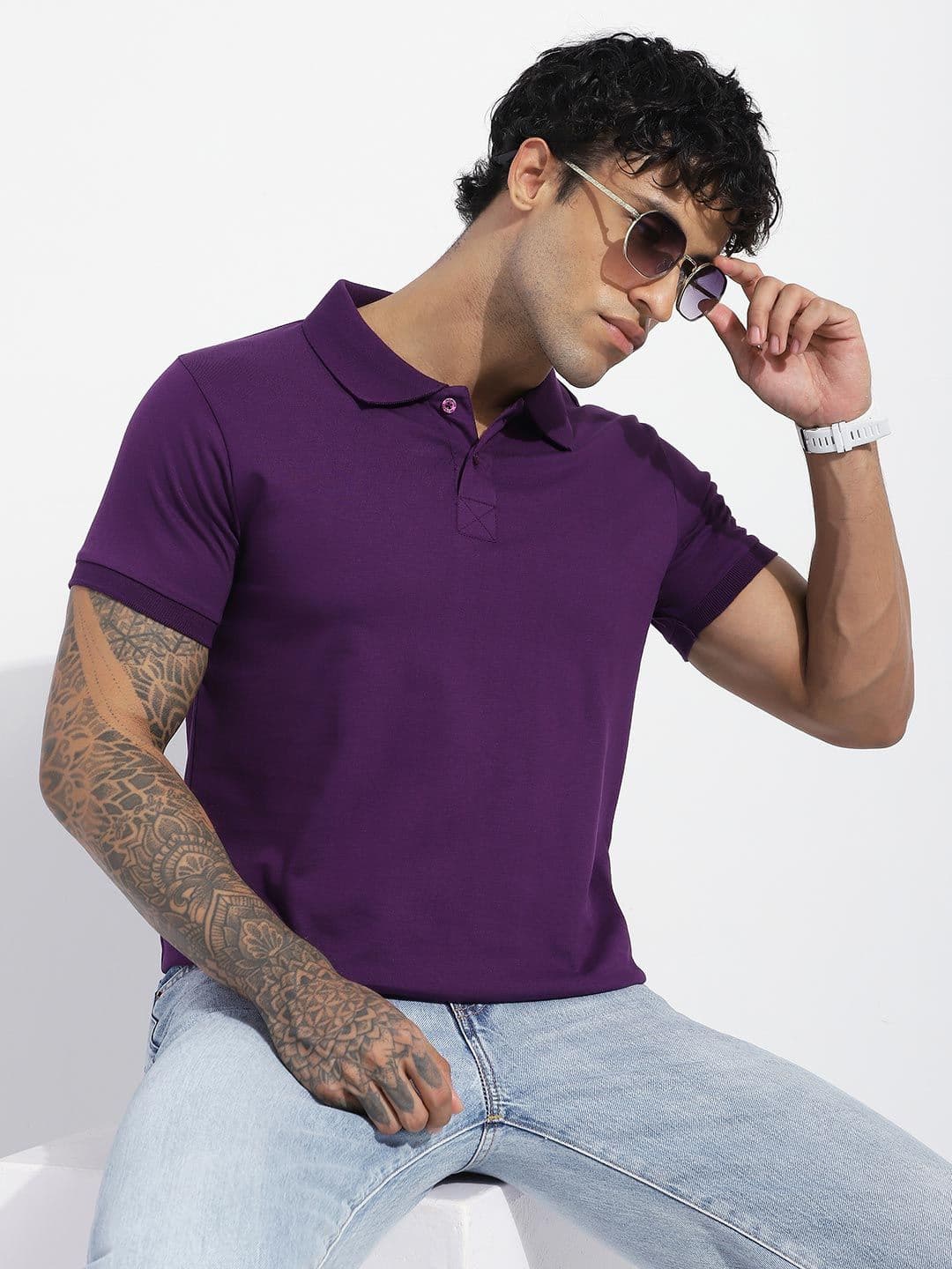 DILLINGER Men Regular Fit Short Sleeve Solid Polo Tshirt - view 1