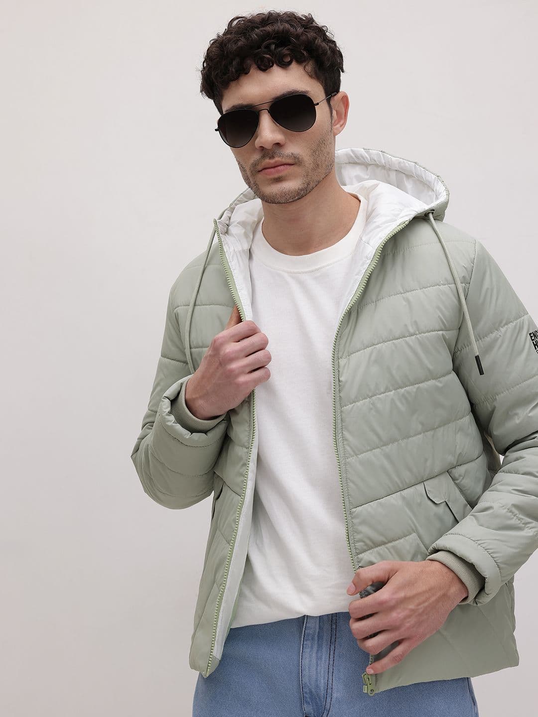 The Roadster Life Co. Hooded Padded Jacket - view 1