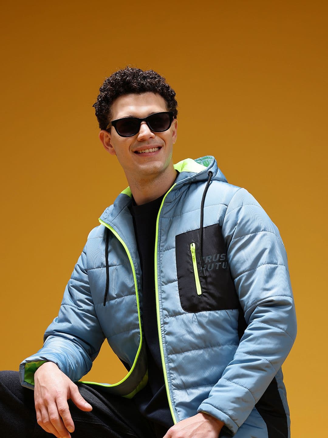 HERE&NOW Hooded Padded Jacket - view 1