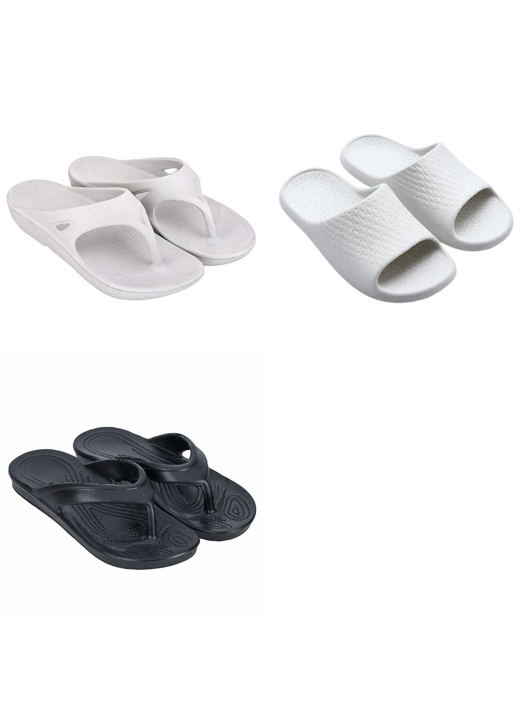 Feel alive Men Set of 3 Flip Flops - view 1