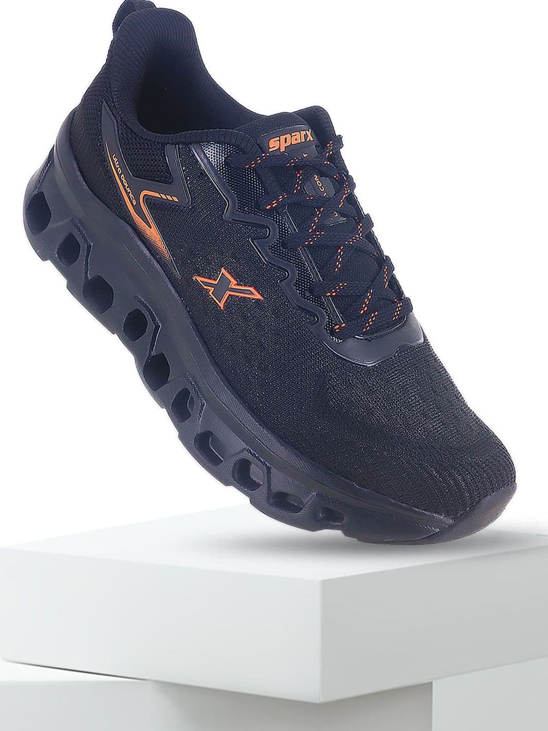 Sparx Men Mesh Lace Up Training or Gym Non-Marking Sports Shoes - view 1