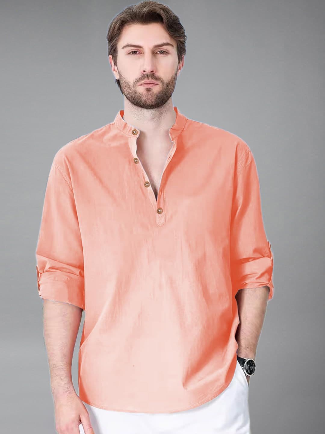 Vida Loca Men Slim Fit Full Sleeve Kurta - view 1
