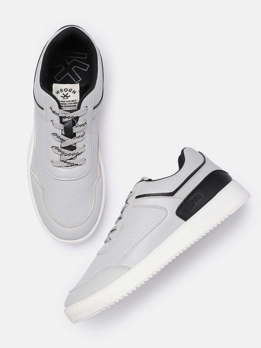 WROGN Men Textured Sneakers - view 1