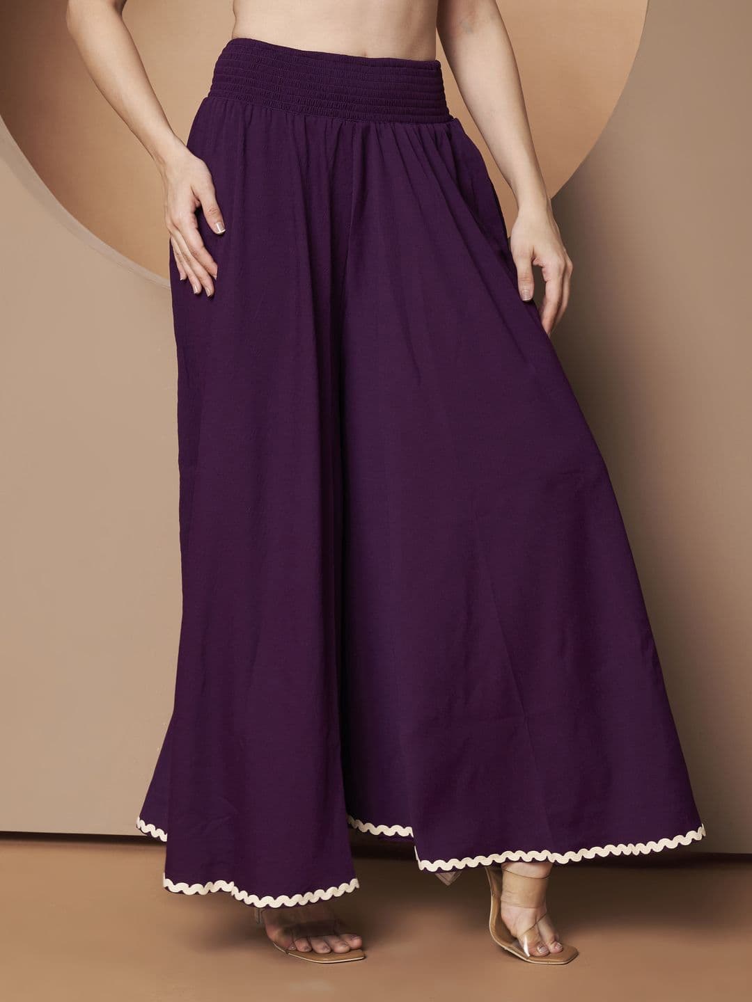 OTABU Women Western Flared Palazzos - view 1