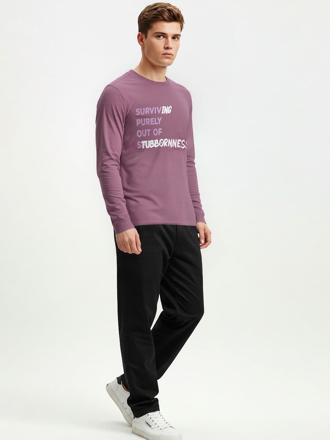 glitchez Elevated Basics Printed Regular Fit T-shirt - view 1