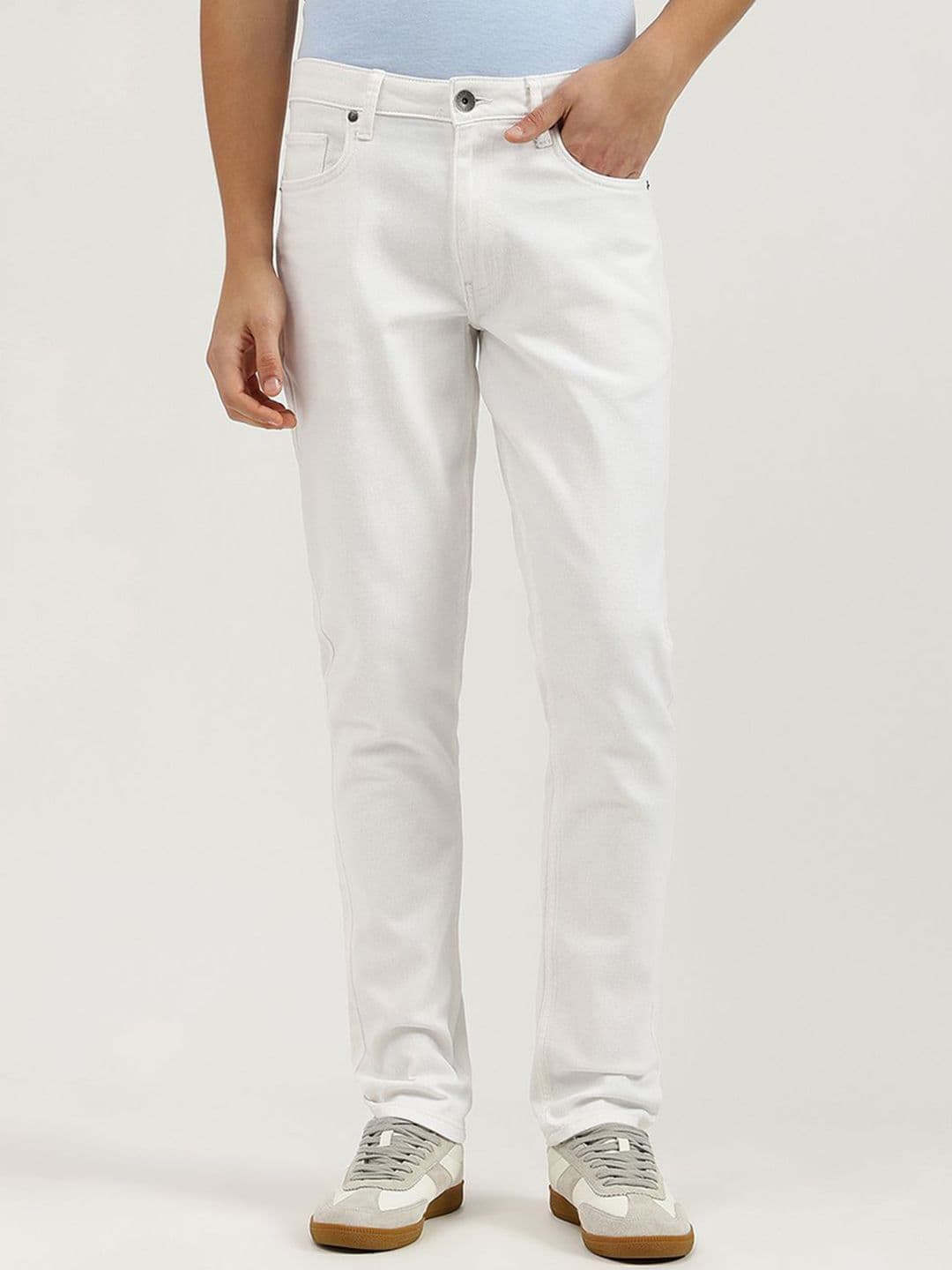 United Colors of Benetton Men Tapered Fit Mid-Rise Jeans - view 1