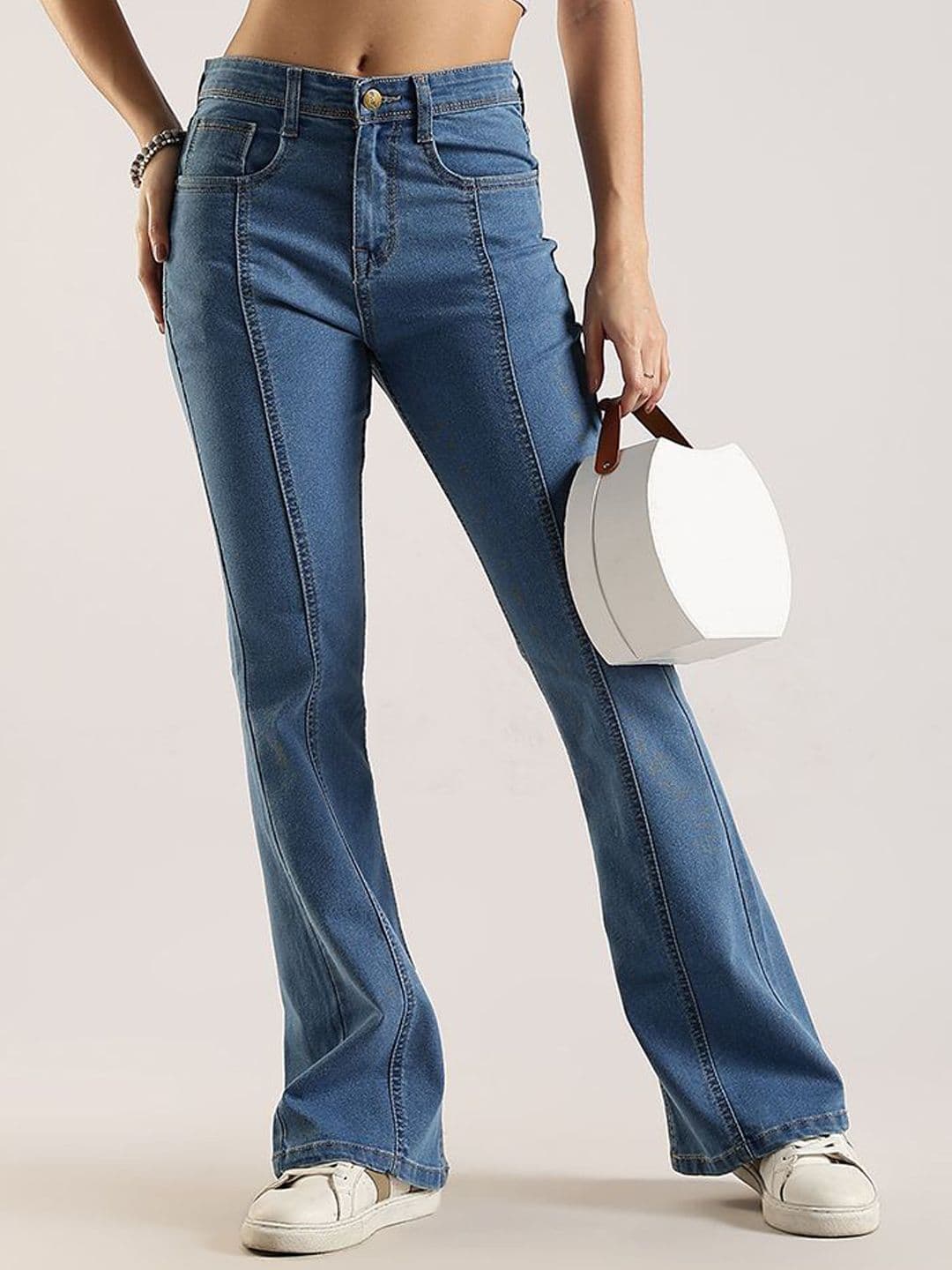 zayla Women Jean Bootcut High-Rise Stretchable Jeans - view 1
