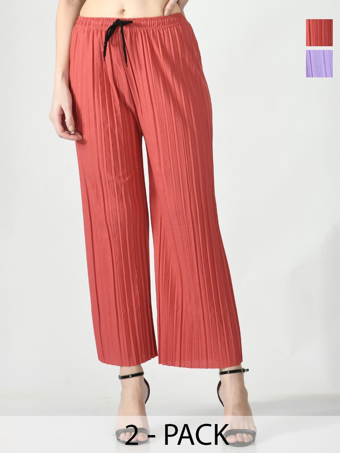 Gladly Women Pack of 2 Palazzos - view 1