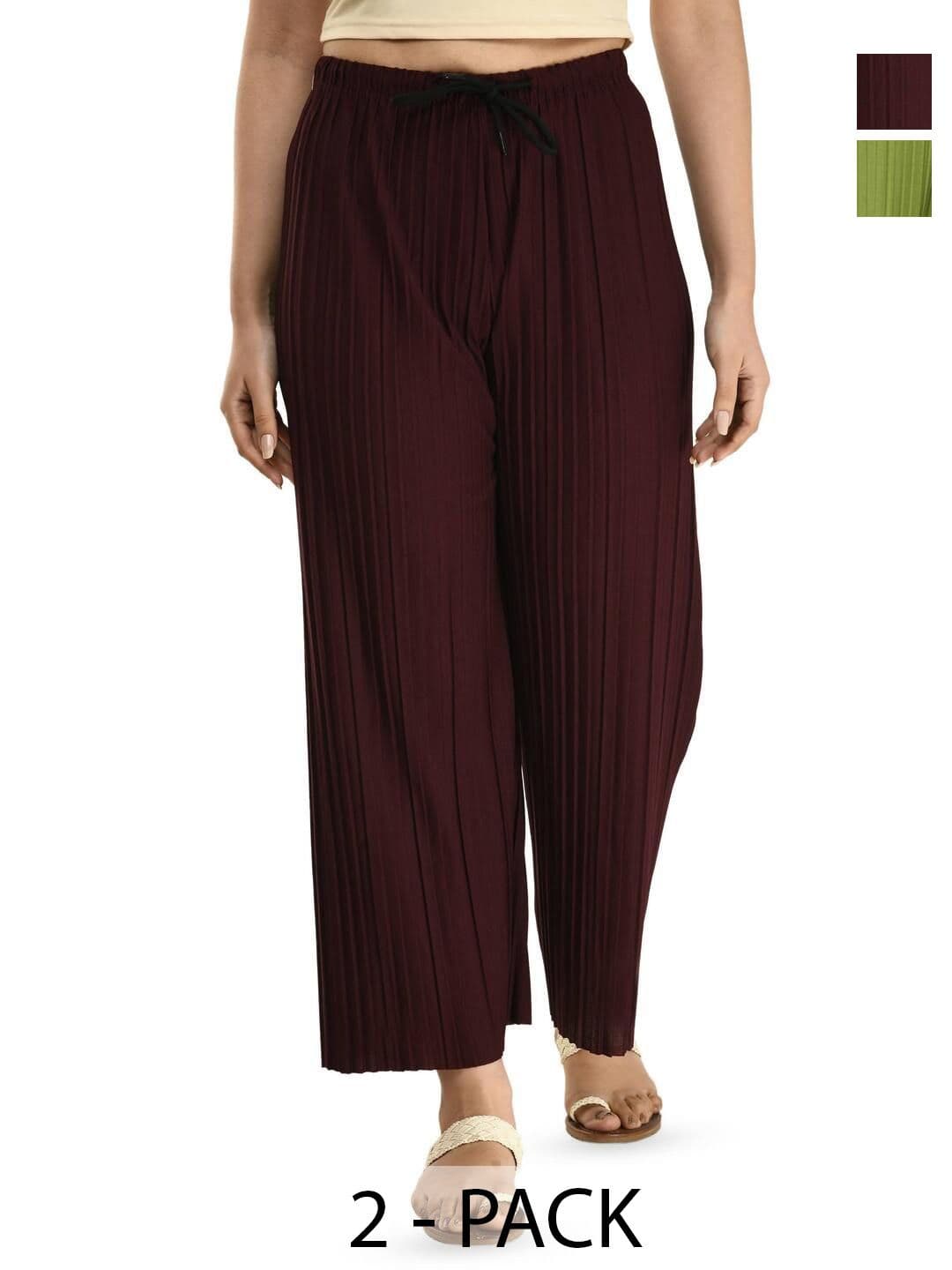 Gladly Women Pack Of 2 Straight Palazzos - view 1