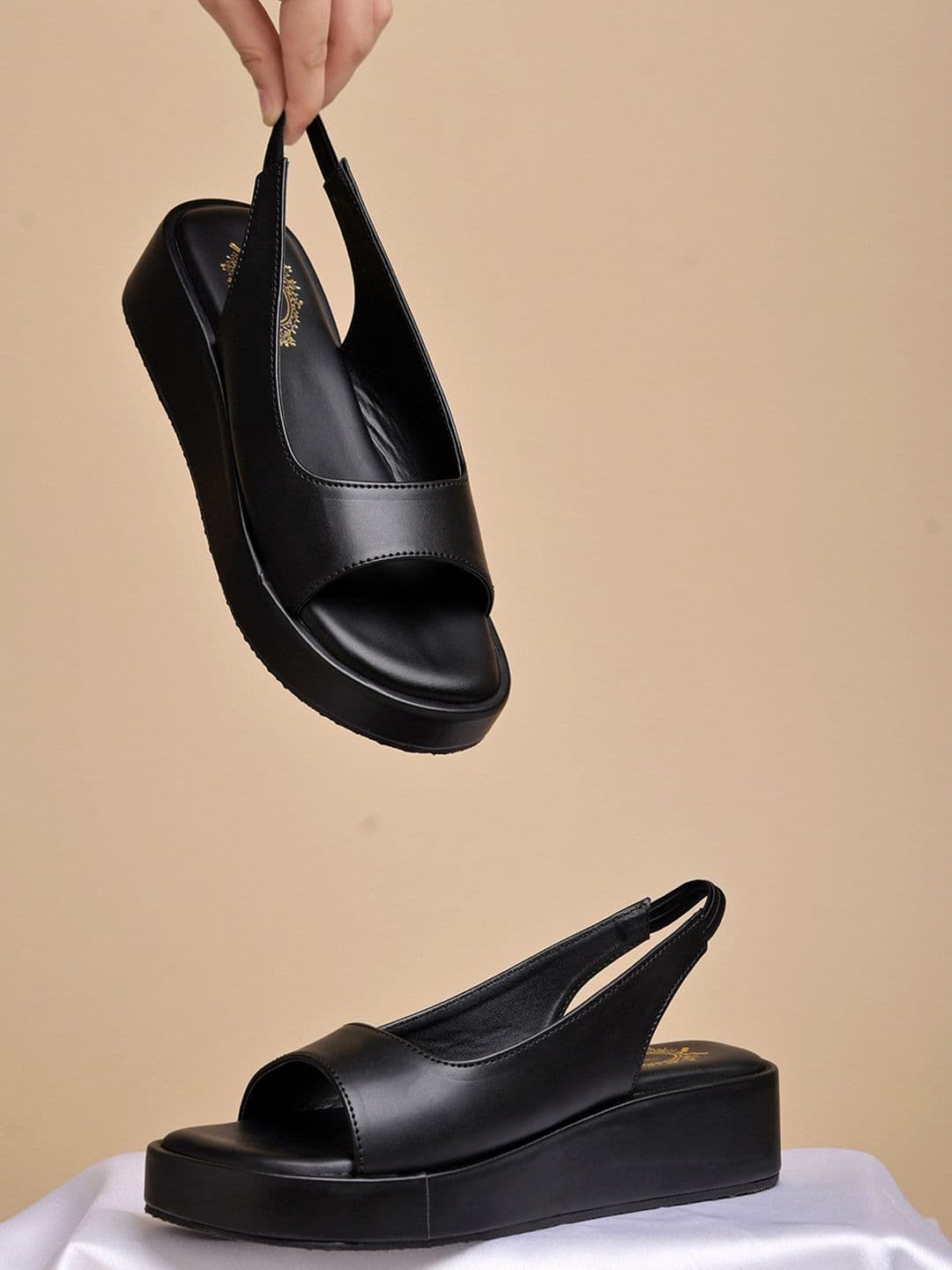 Stylestry Women Flatform Heel Sandals - view 1