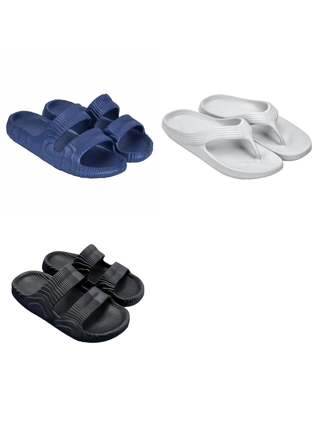 Feel alive Men Set of 3 Lightweight Sliders - view 1