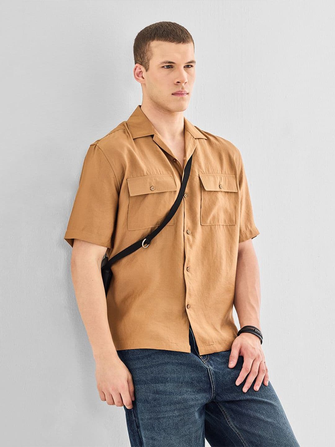 Snitch Men Boxy Regular Shirt - view 1
