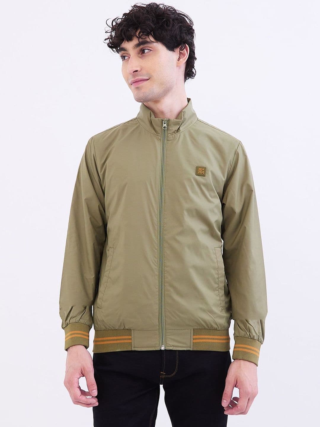 SPYKAR Men Green Polyester Jackets - view 1