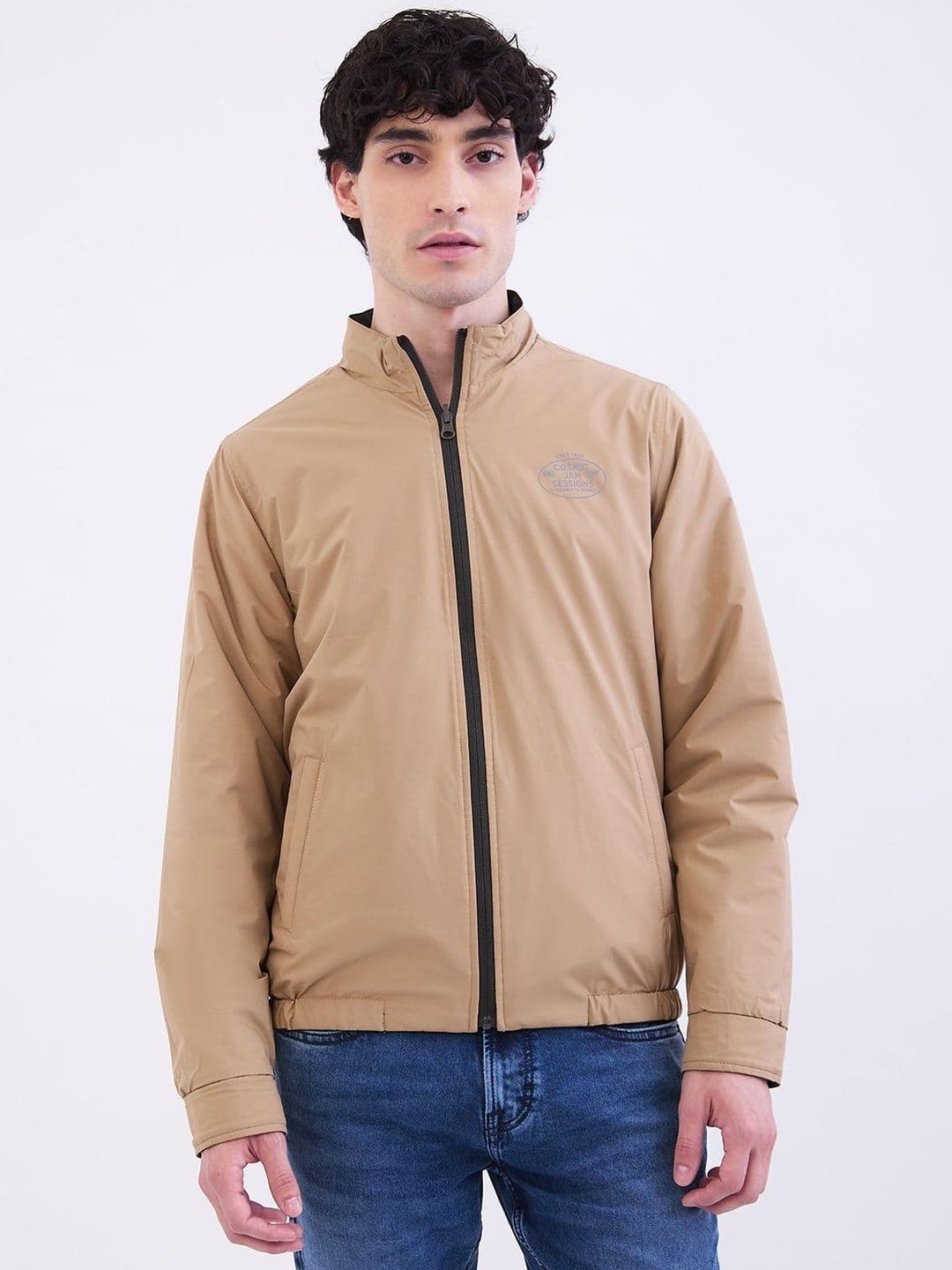 SPYKAR Men Green Polyester Jackets - view 1