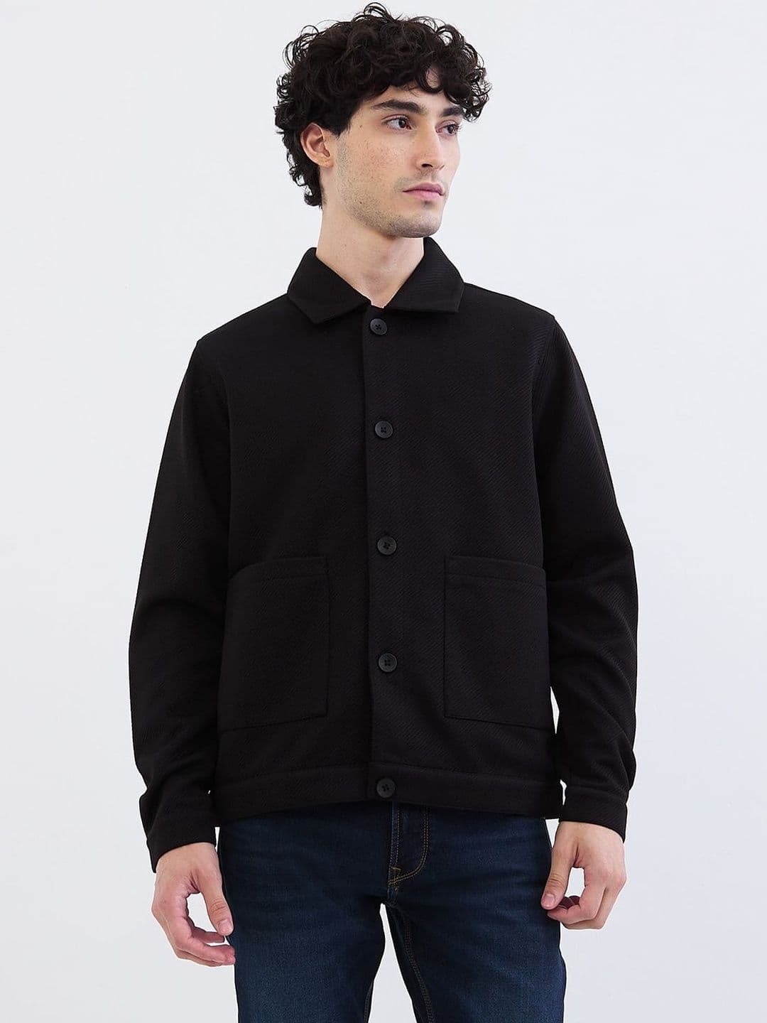 SPYKAR Men Grey Polyester Jackets - view 1