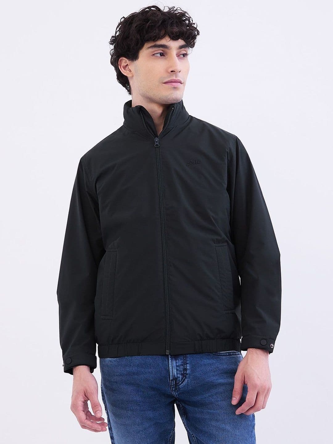 SPYKAR Men Green Polyester Jackets - view 1