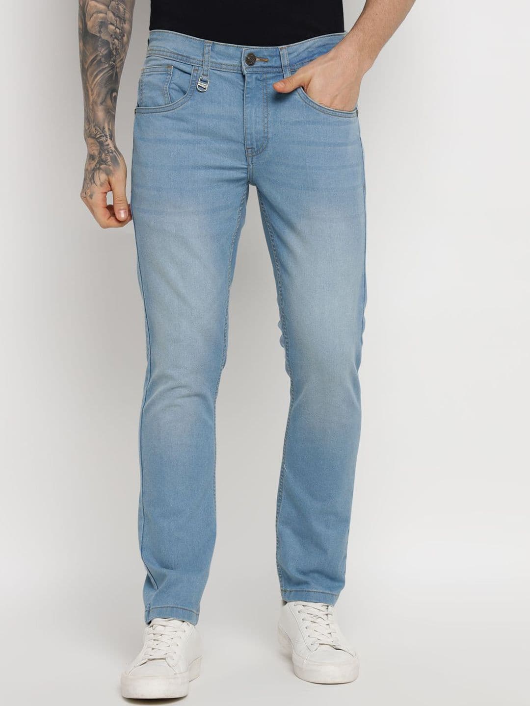 Red Chief Men Jean Mid-Rise Heavy Fade Stretchable Jeans - view 1